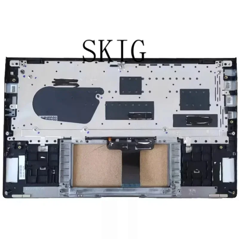 KK. Para ASUS Zenbook 14 UX434 UX434F UX434FA UX434FN Palmrest capa Teclado sem touchpad prata