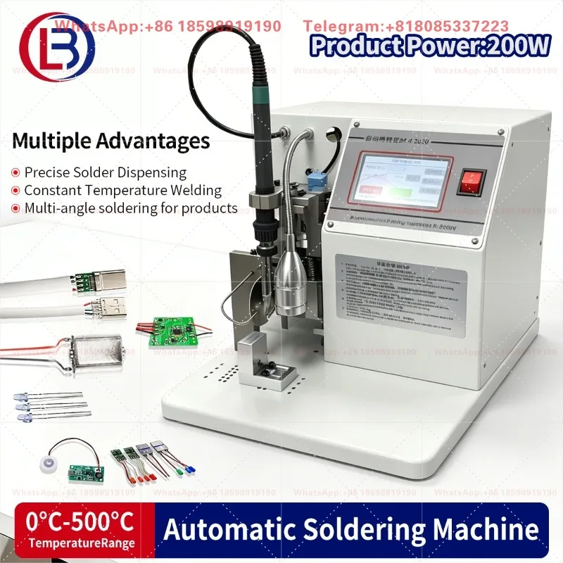 Soldering Machine Solder Welder for Led Light Tape USB Data Cable Aviation Plug Wire Welding Machine For Micro Type C XT30 XT60