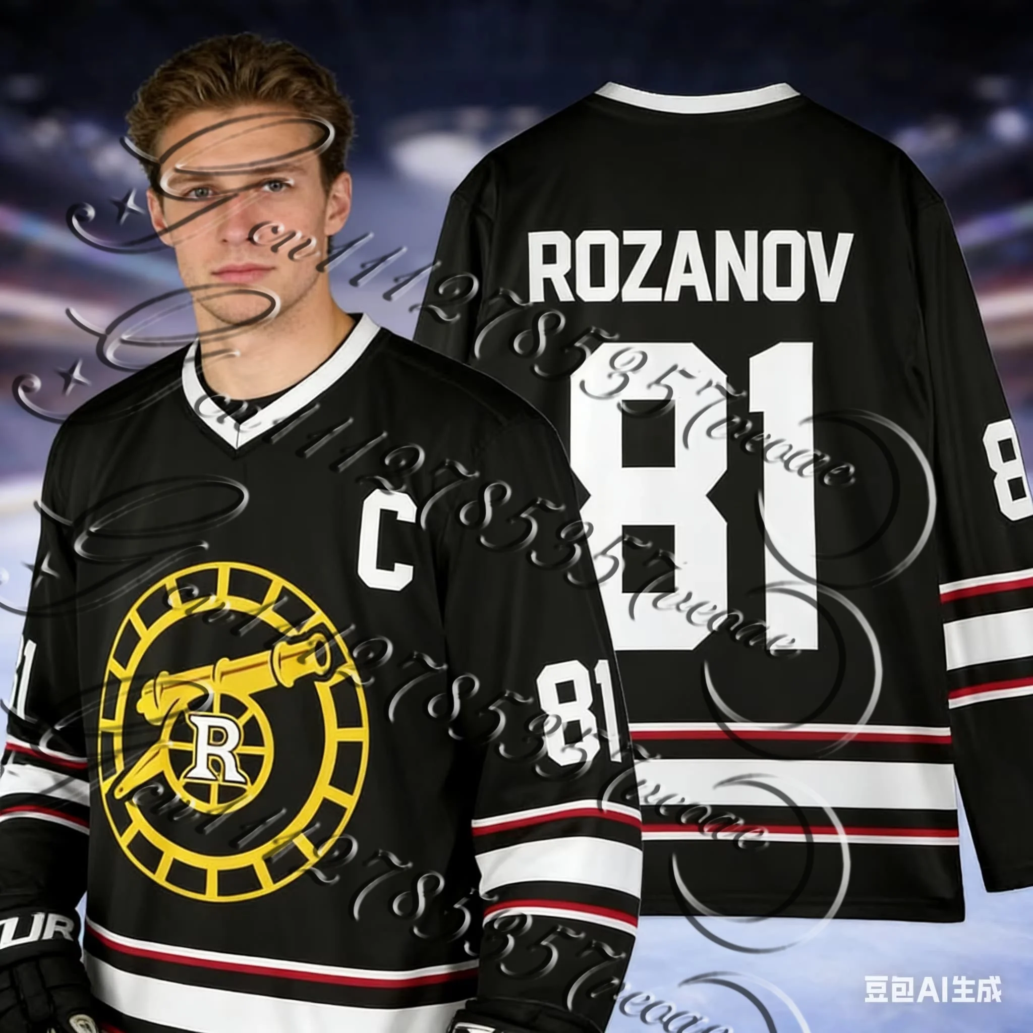 Heated Rivalry Inspired Ilya Rozanov & Shane Hollander Hockey Jersey Hollanov Merch Hudson Williams Connor Storrie Fan Jersey
