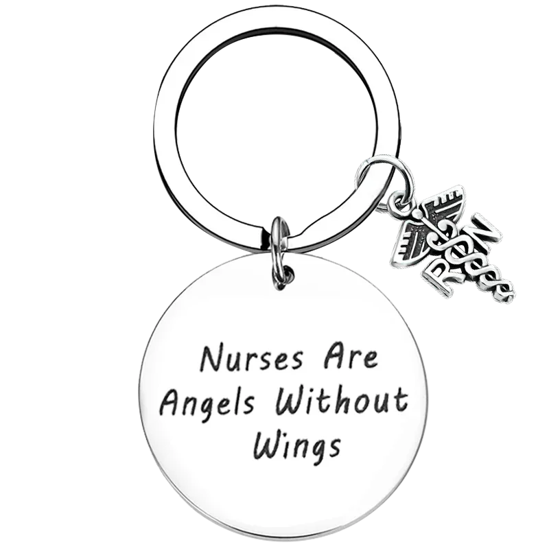 

Nurse Graduation Keychain Registered Nurse Student Future Nurse Gift Key Rings Nursing Student Graduation Encouragement Gifts