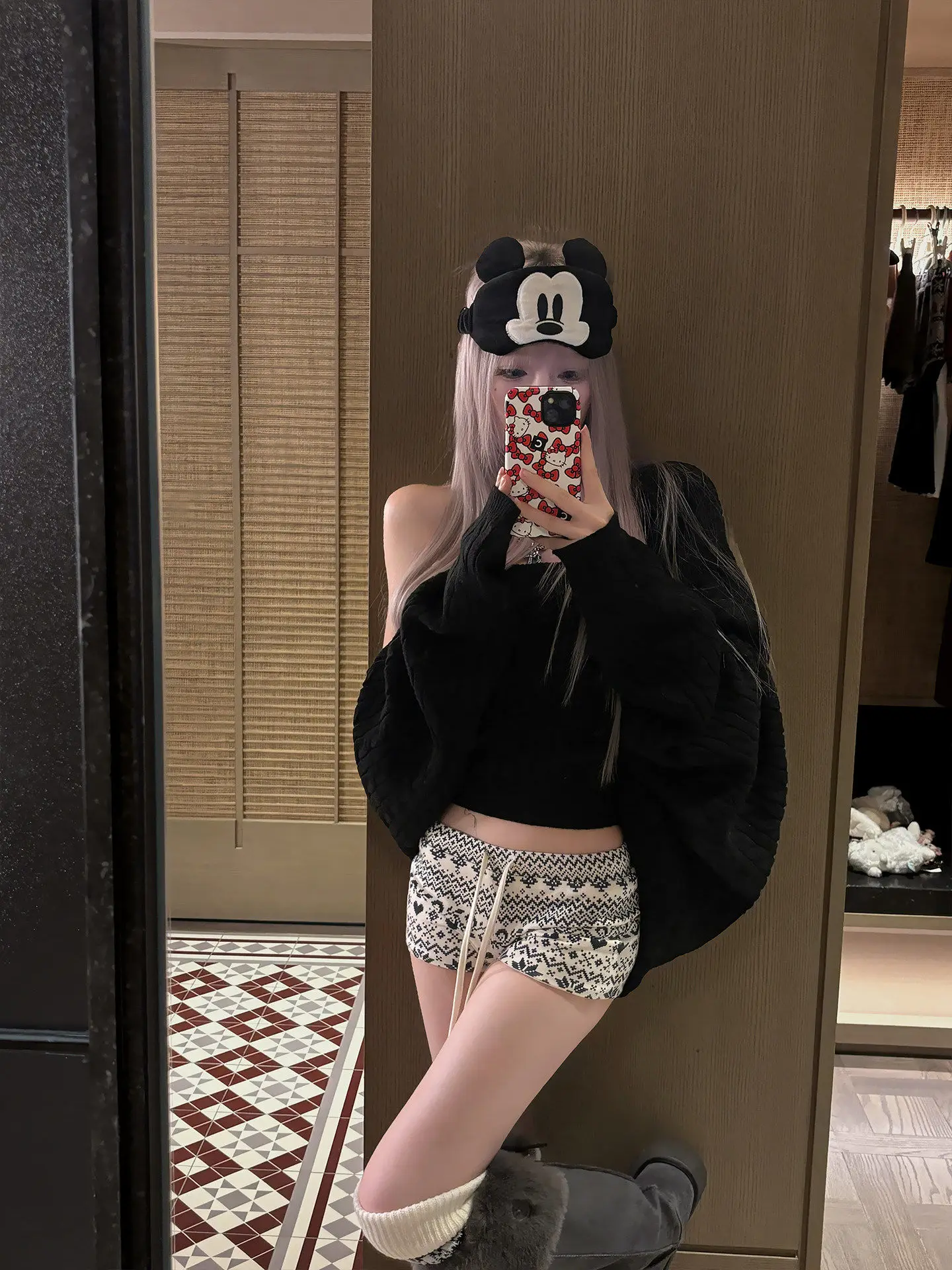 

Mo Xinxin Women's Loose Knitted Sweater Coat Bla Twisted Cable Knit Casual Batwing Sve Cardigan Warm Thi Winter Top