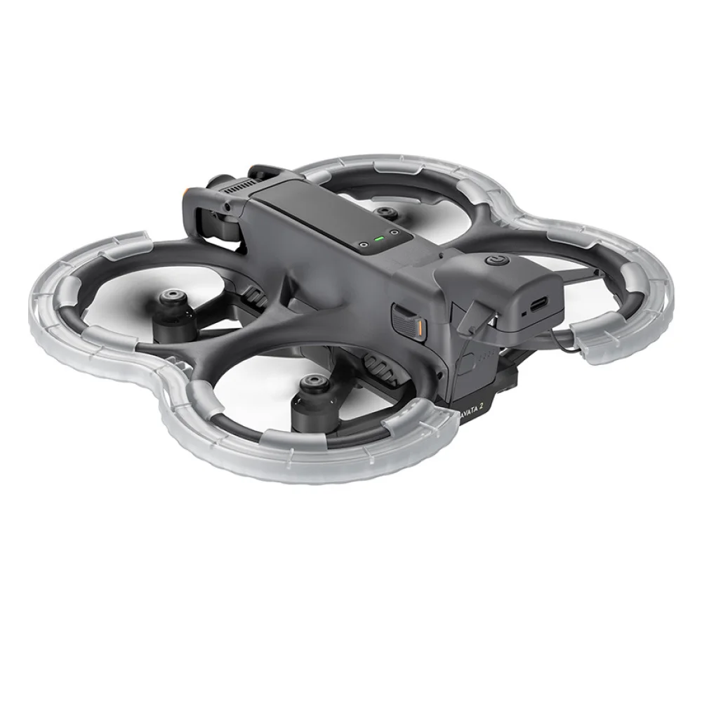 Illuminated Anti-collision Ring Rechargeable Drone Blades Bumper Flashing Led Protective Ring Special for DJI Avata2