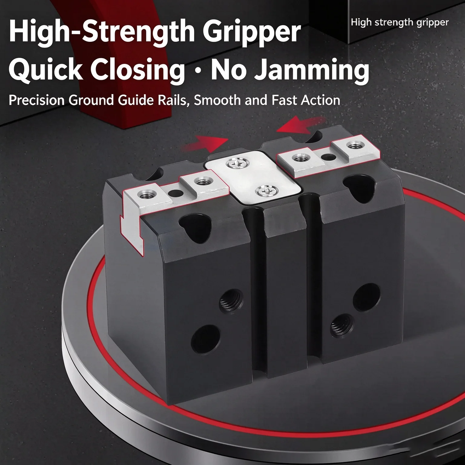 Strong Parallel Air Gripper HDW Series HDW20 HDW25 HDW32 HDW40 HDW50 HDW63 HDW100 Pneumatic Cylinder Mechanical Gripper Finger