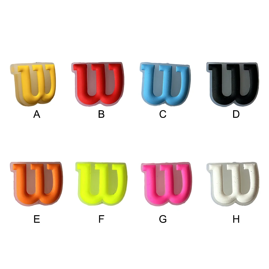 Silica Gel Racket Damper Shock - Realistic Shapes Environmentally Friendly Materials Smooth Lines red