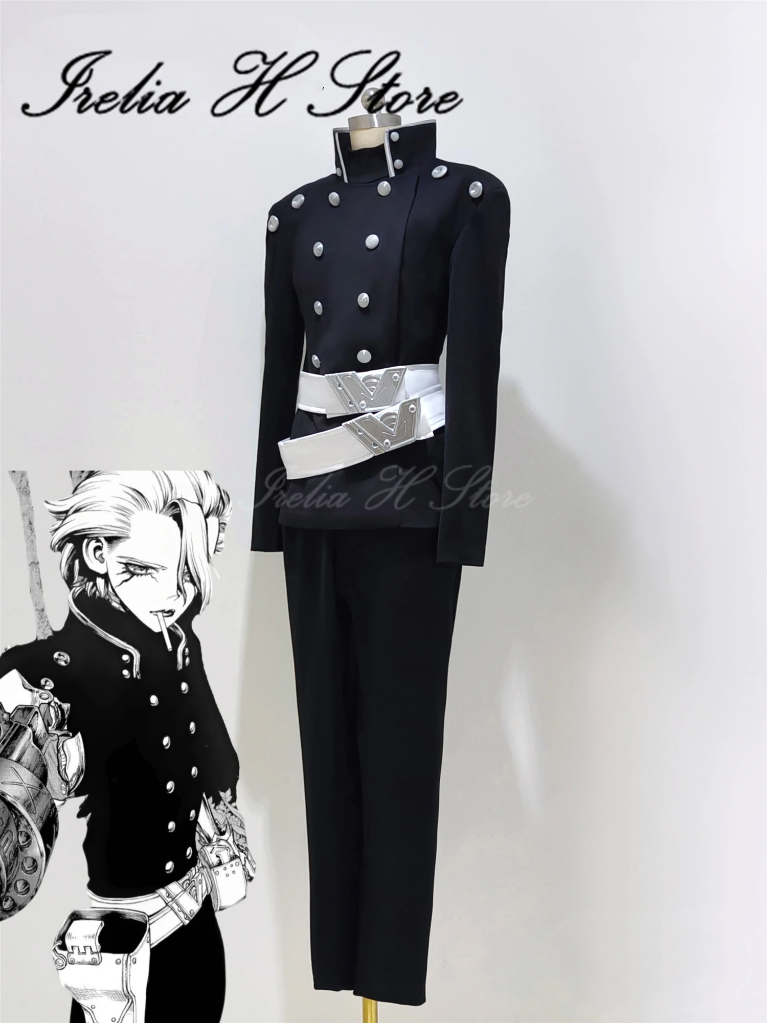 

Irelia H Store Dr.STONE Stanley Snyder Cosplay Costume for man Military uniform high quality version Customized