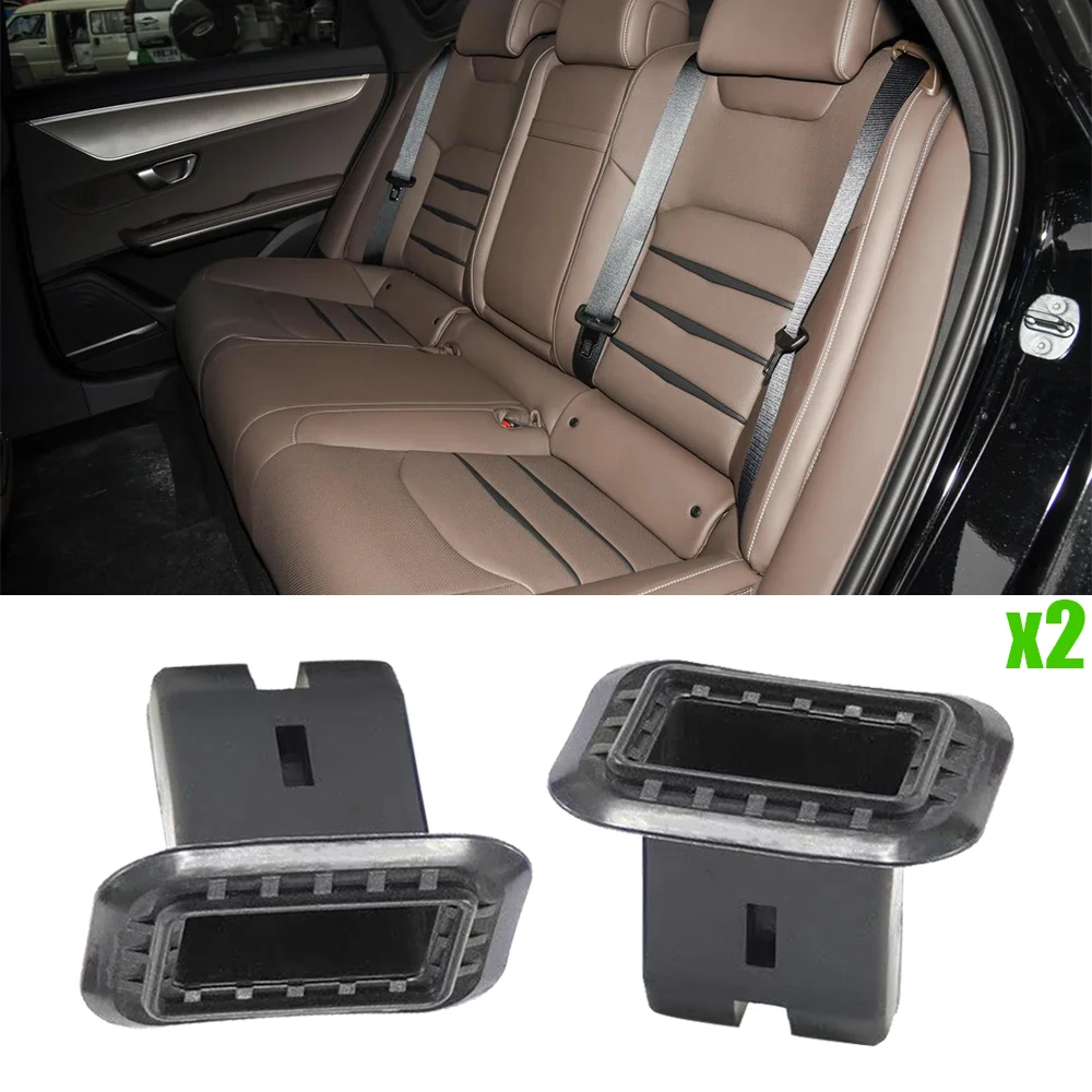 4B0886373 2x For Audi A6 C5 C6 1997 1998 1999 2000 - 2011 Nylon Black Rear Seat-Cushion Frame Grommet Bracket Fastener Clips New