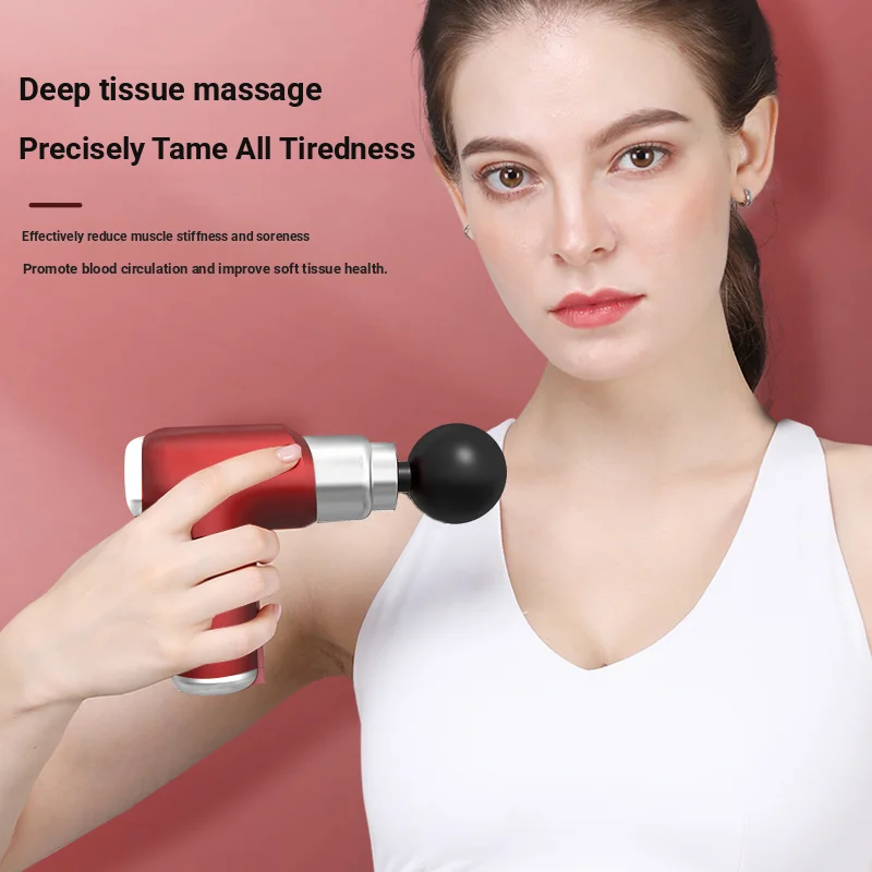 Professional Deep Tissue Muscle Massager | High-Frequency Powerful Vibration for Athletes, 6 Speeds, Body Relaxation Gear.