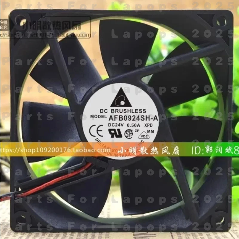 

j For Delta AFB0924SH-A | 24V 0.50A | 9CM | New High Air Volume Variable Frequency Cooling Fan 1PCS 92×92×25mm