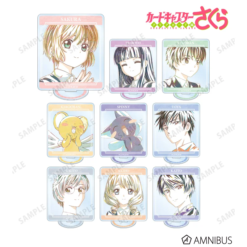 

Япония Armabianca Goods Magic Card Girl Sakura Ani Art Series Два значка