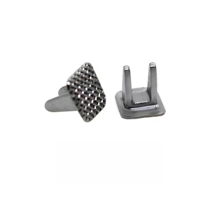 Dental Materials Orthodontic Metal Bite Wing Split Bite Wing Tongue Spike Baffle Split Tongue Spike for Oral Correction