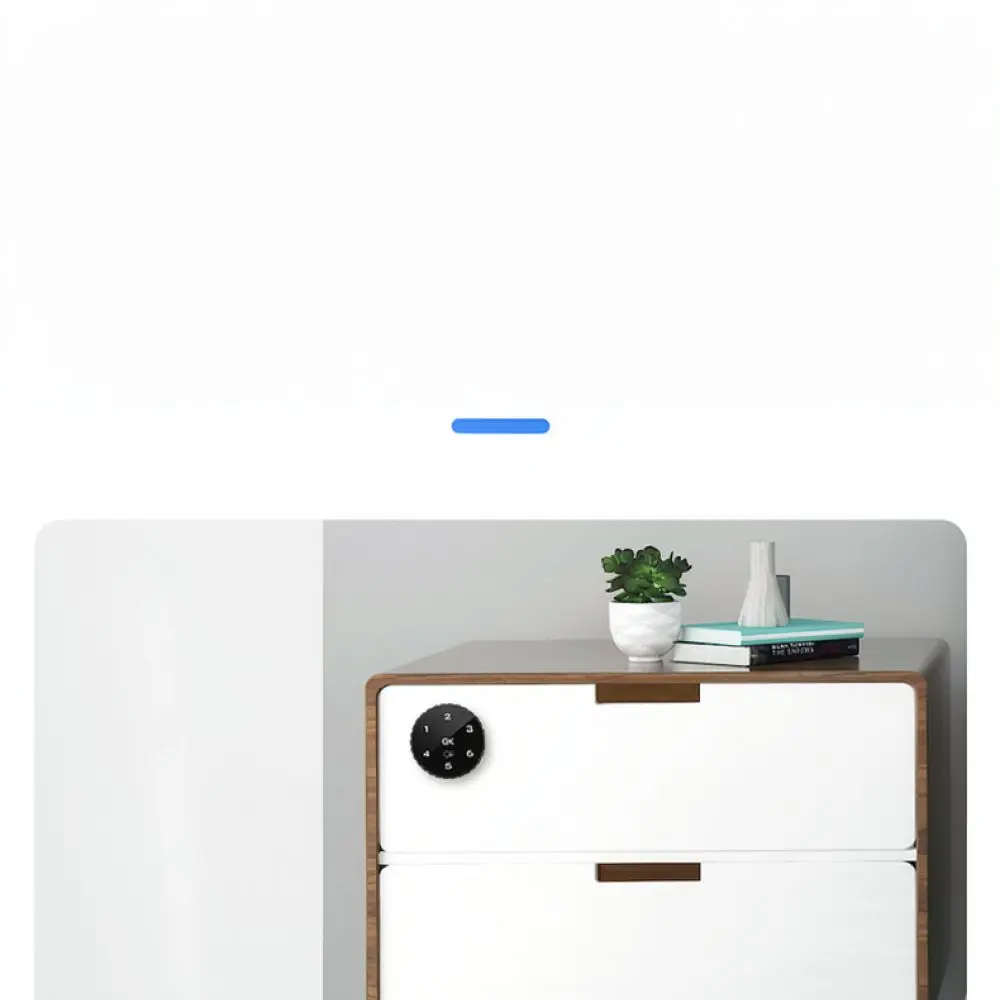 Keyless Induction Electronic Cabinet Lock Invisible Smart Card Latch For Office Desk Drawer Storage Cupboard