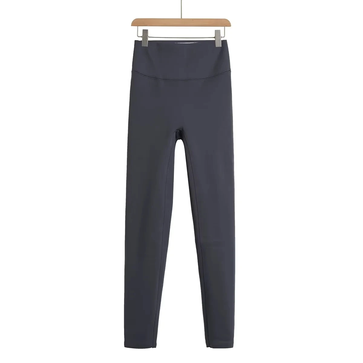 Spodnie do jogi z wysokim stanem, ocieplane, damskie, jesienno-zimowe, ciepłe, modelujące brzuch, podnoszące pośladki, spodnie ze skóry karłowatej, bez widocznych szwów.