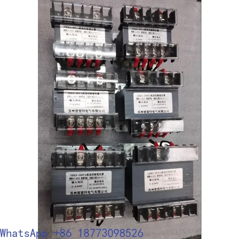 

Трансформатор спирального воздушного компрессора JBK3-100VA 380 В/220 В, сердечник из чистой меди 160 ВА