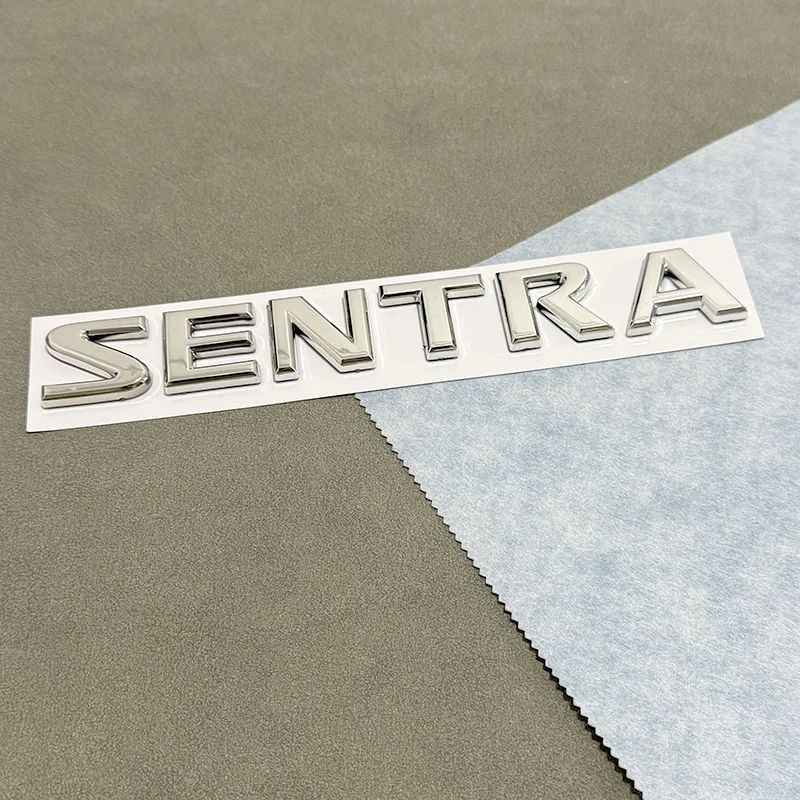 لسيارة SENTRA شعار الرسالة الخلفية الذيل الجذع الشارات شارة ملصق مائي التصميم اكسسوارات السيارات