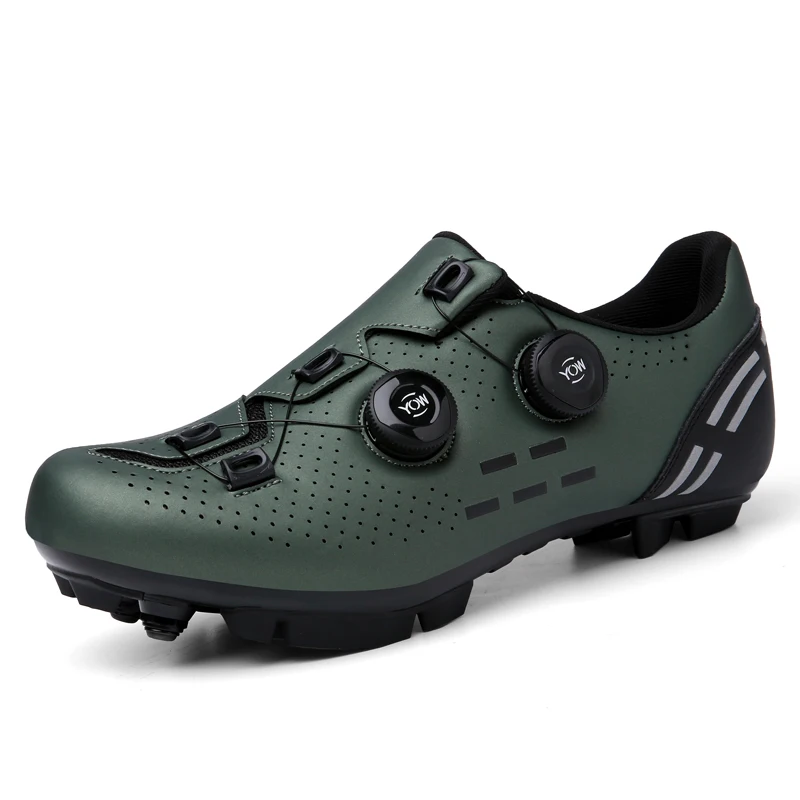 Hochwertige Fahrradschuhe Herren SPD selbstsichernde Rennrad-Sportschuhe Damen MTB Mountain rutschfeste Fahrradschuhe 36-47 – Detail 18