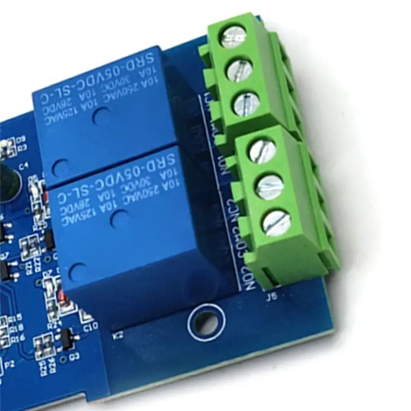 A98E-Modbus RTU Relay Switch Communication Input And Output For 7-24V For RS485/TTL W/ Anti-Reverse Protection