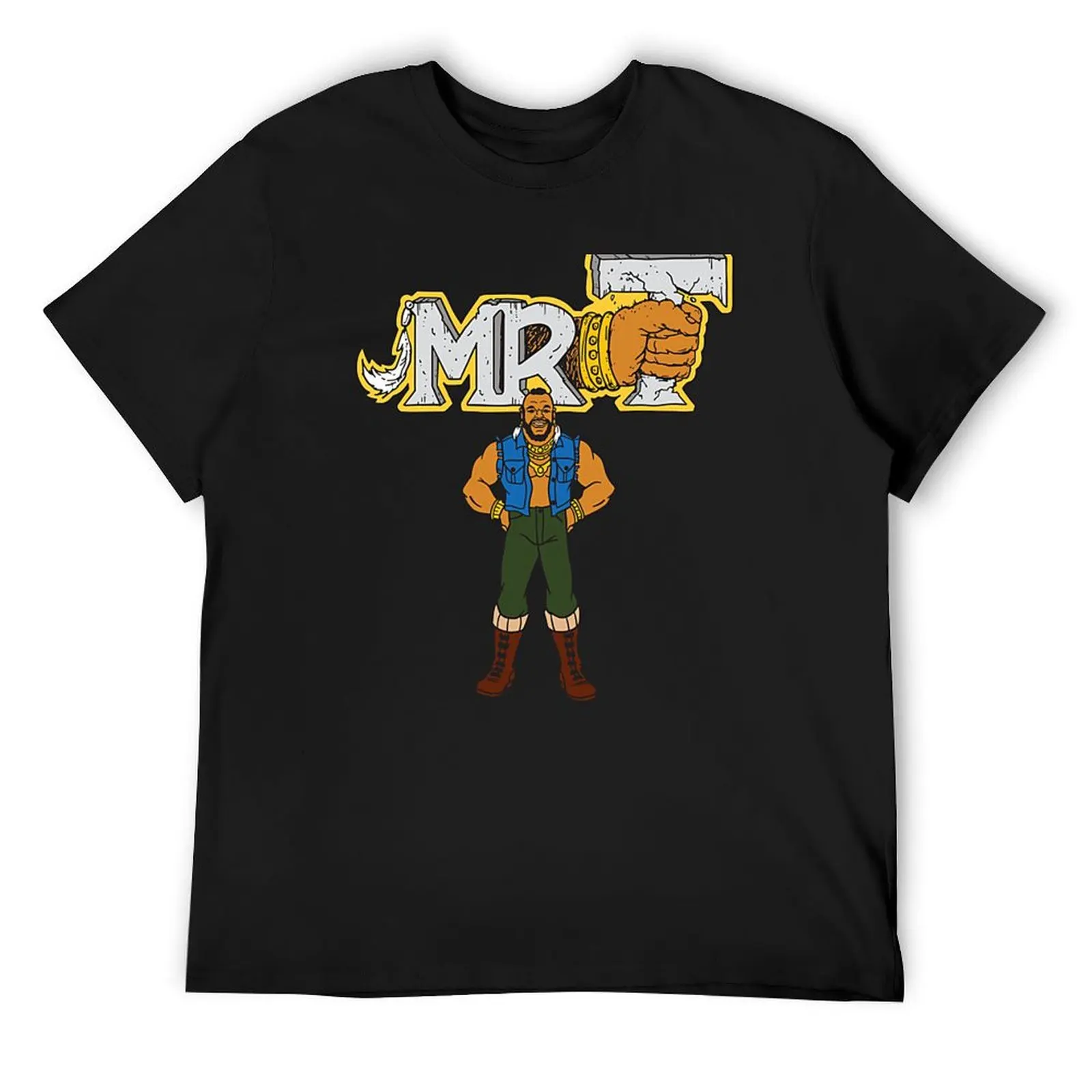 

Mr. T Cartoon T-Shirt summer 2025 fashion shirts cheap stuff funny meme t-shirts t shirts men