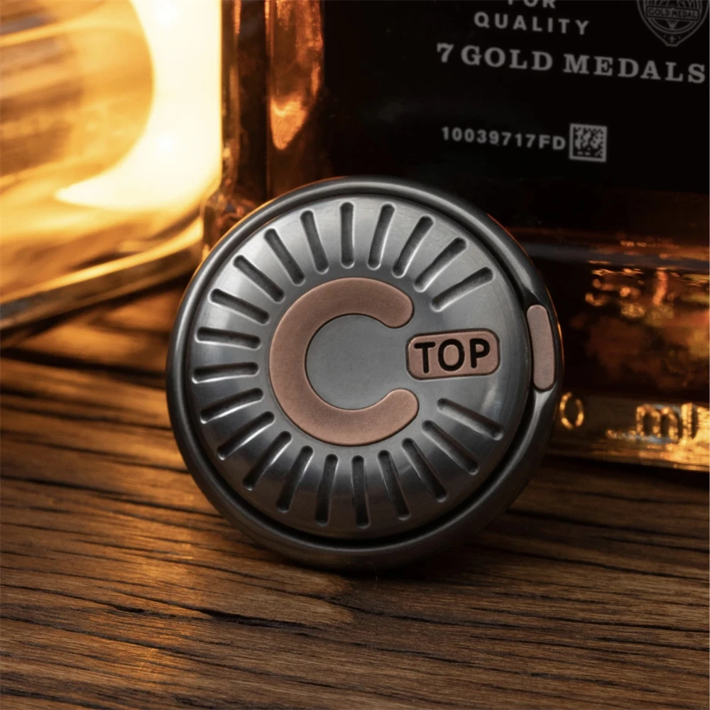 ของเล่นสปินเนอร์สแตนเลส DZ TOP C ทำจากทองเหลือง ของเล่น EDC ช่วยคลายเครียด บรรเทาความวิตกกังวล ของเล่นเสริมสมาธิสำหรับผู้มีภาวะสมาธิสั้น