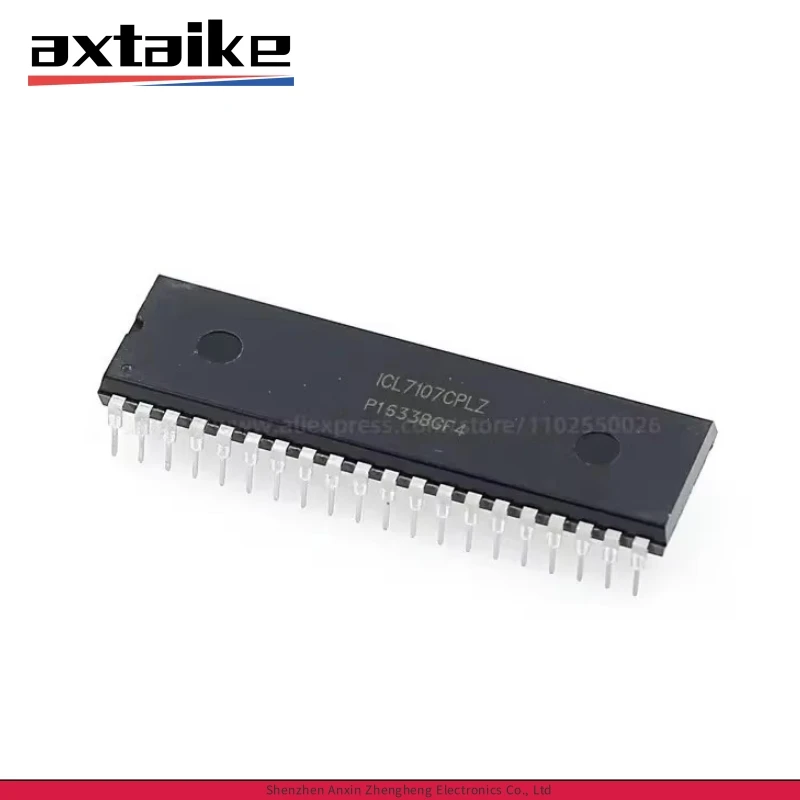 

5PCS ICL7106CPLZ ICL7107CPLZ DIP-40 ICL7106 ICL7107 31/2 Digit LCD/LED Display A/D Converters IC
