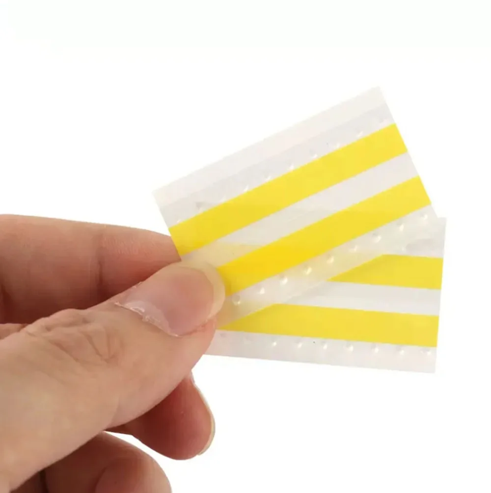 Hyperviscous SMT tape 400pcs/500pcs Each Box 8mm Double Sided Tape Yellow High Bonding Film