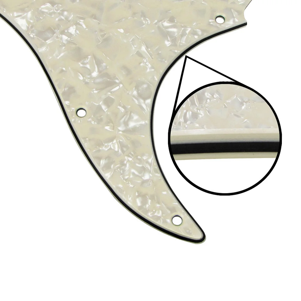FLEOR SSS 11-Loch-Gitarren-Schlagbrett ST-Kratzplatte mit Schrauben für Gitarrenzubehör, 13 Farben zur Auswahl – Detail 14