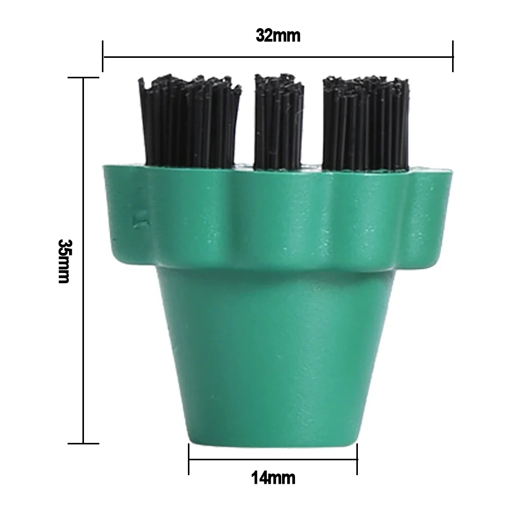 スチームクリーナー用スペアパーツ,小さな丸いブラシアクセサリー,karcher sv7,sv1802,sv1902,sv1902,2.860, 231.0, 4個/セット