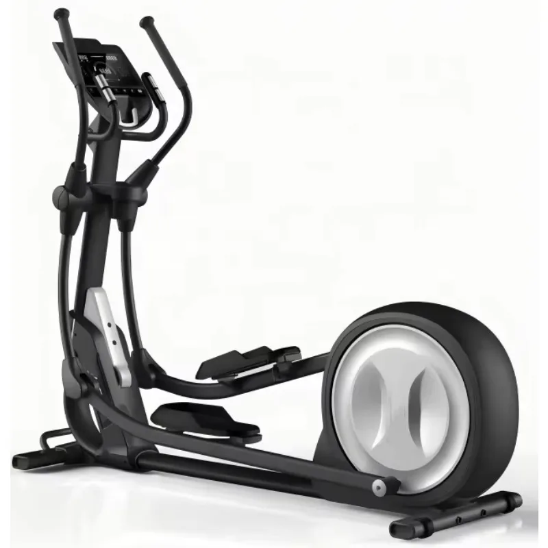 Commercial Gym Elliptical Trainer Touch Screen Cardio Fitness Equipment with Functional Trainer Design