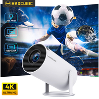 Magcubic Projector HY300 Pro 4K Android 11 Dual Wifi6 290ANSI Allwinner H713 BT5.0 1080P 1280*720P Home Cinema Outdoor Projector