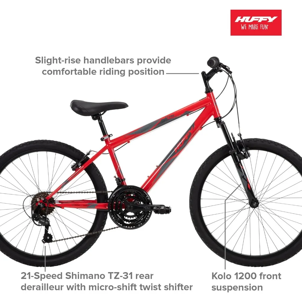 Stone Mountain Hardtail Mountain Bike for Boys/Girls/Men/Women, 20