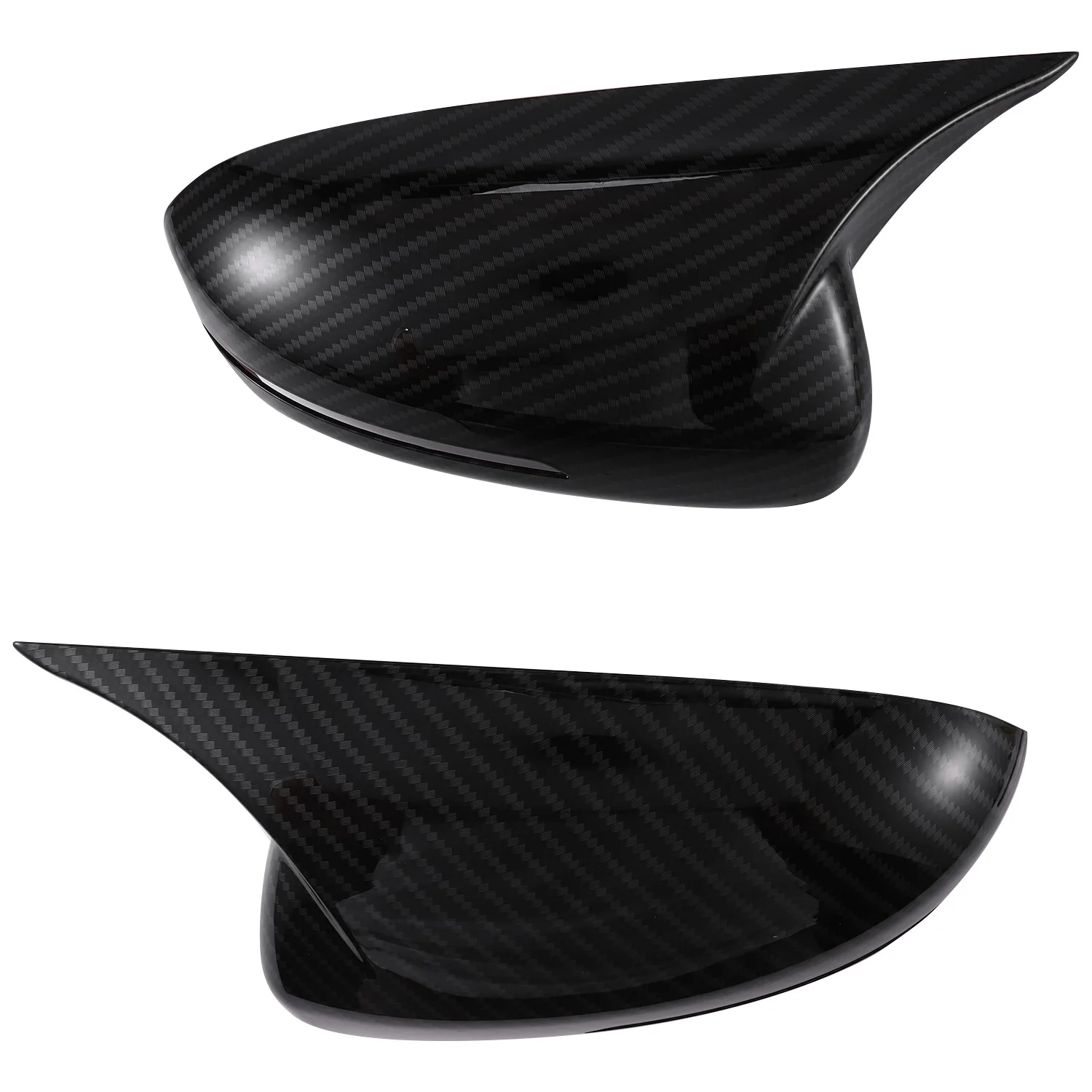 Carbon Fiber Rear View Mirror Housing Ox Horn Cover Side Mirror Cover for K5 2011