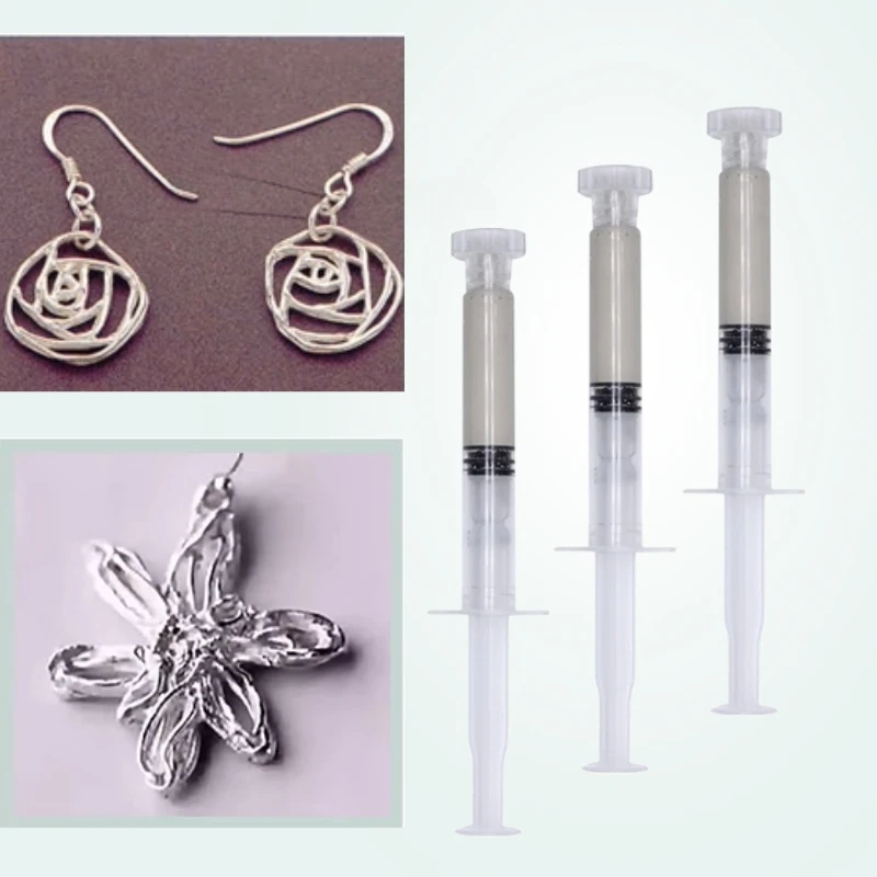 

5 г серебряная глина в форме пасты для изготовления моделирования, ремонта, рукоделия, изготовления ювелирных изделий из стерлингового серебра, декоративные глиняные материалы