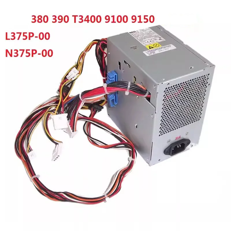 Computer Power Supply 375W L375P-00 N375P-00 for DELL 9150 9100 9200 390 T3400