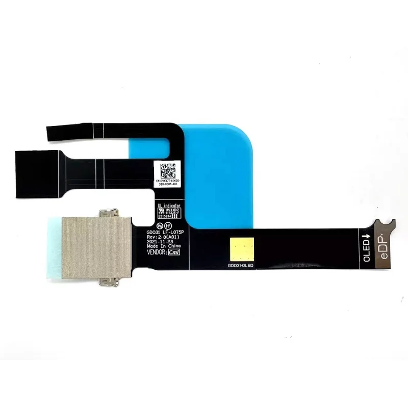 H  09YX7T New for Dell XPS 13 9320 LCD EDP Cable GDO31 LF-L075P OLED DA30001NG10