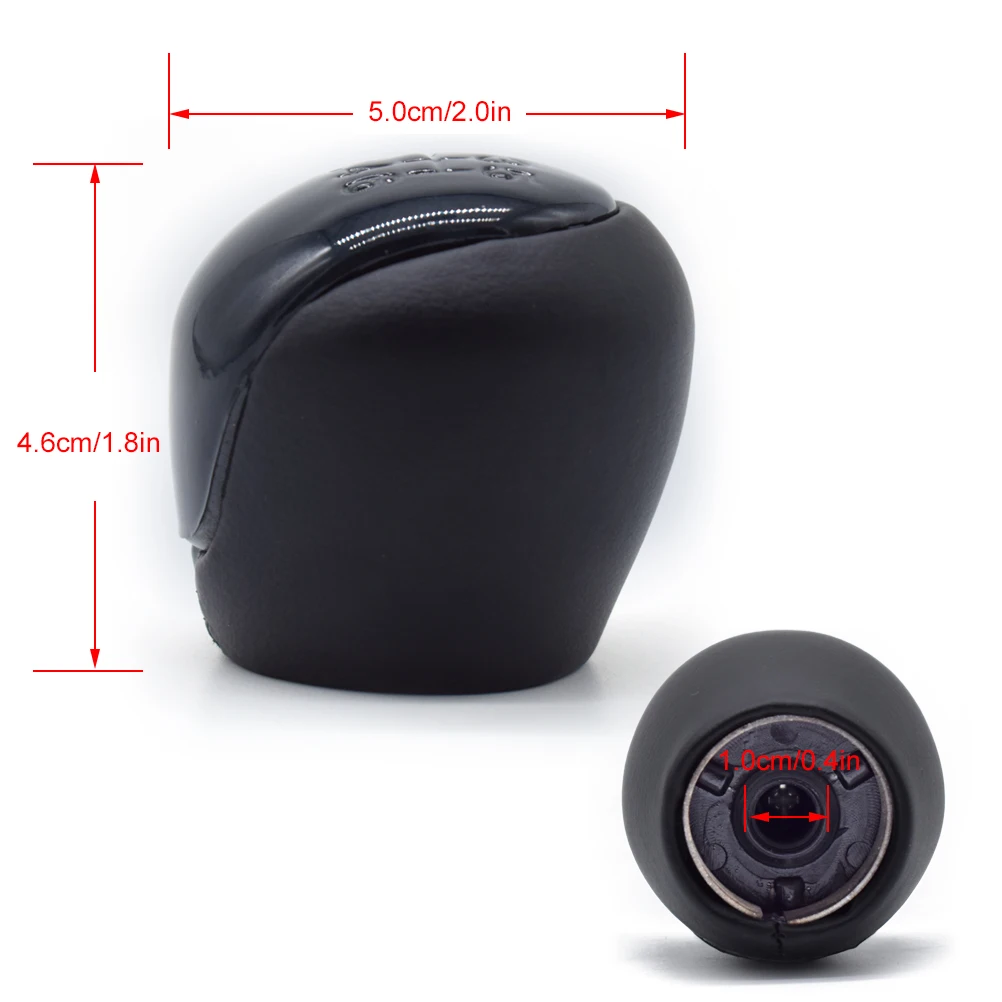 6 Speed Gear Shift Knob For Hyundai Elantra I30 2008-2012 For KIA Forte Cerato Koup 2009-2013 Car-styling Shifter Lever Handball