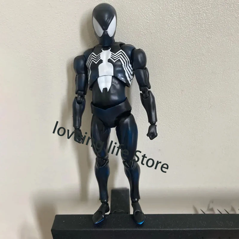 Ct 1/12 Anime The Amazing Spider-man Mafex 147 S.h.figuarts Spider Man Venom Symbiotic Action Figure 6