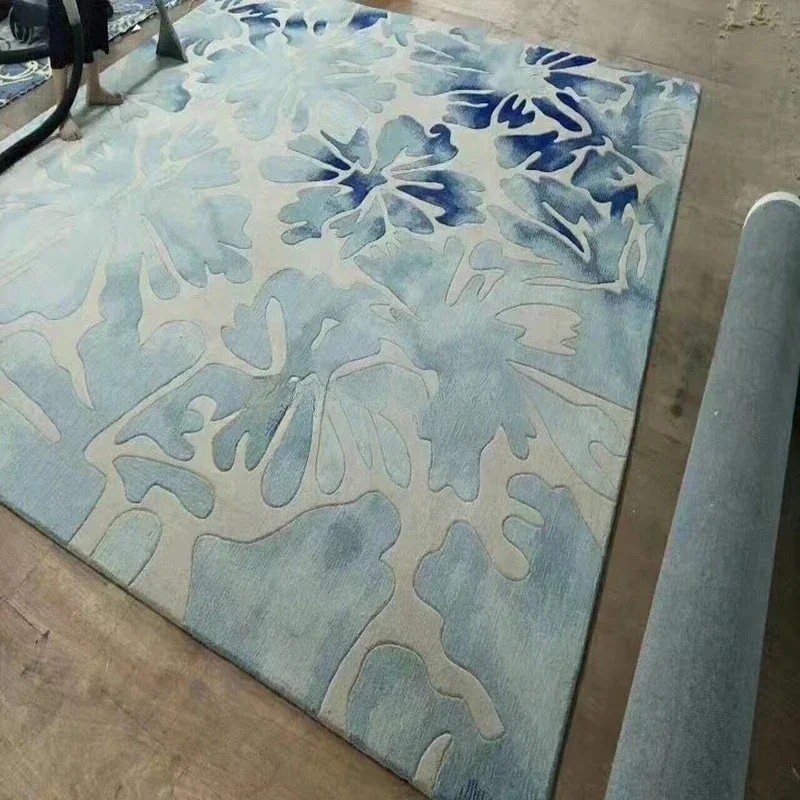 

Modern Viscose Hand Tufted Carpet