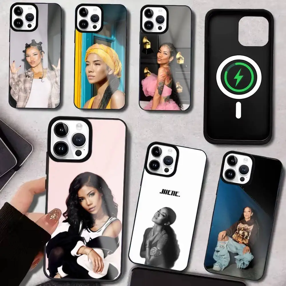 

J-Jhene Singer A-Aiko Phone Case For IPhone17 16 15 14 13 12 11 Plus Pro Max Plus Wireless Charger Cover Funda