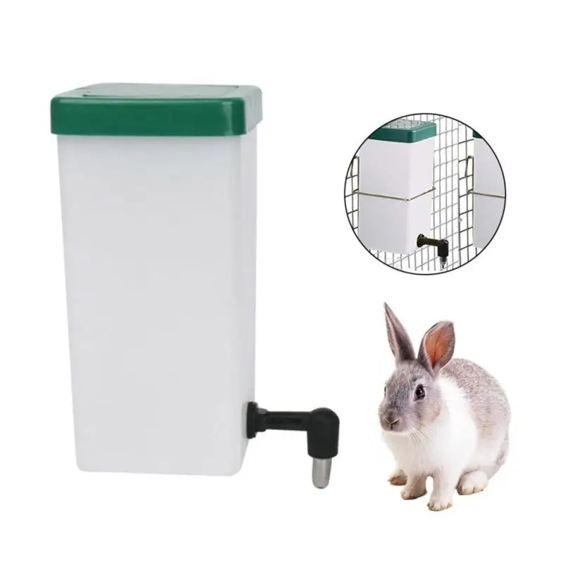 Botella de Agua Automática para Mascotas de 500 ml y 1000 ml, Dispensador de Agua Súper Grande para Conejos y Gatos, Suministros Profesionales para Jaulas de Mascotas