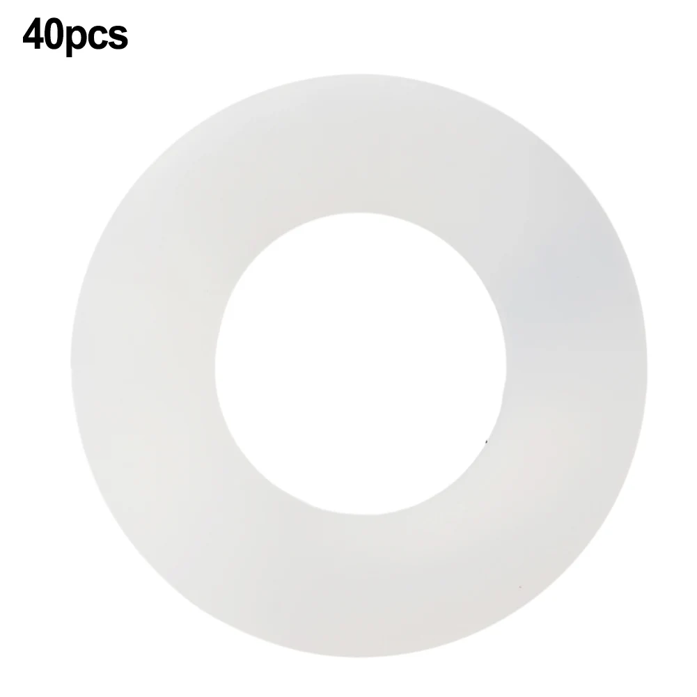 40pcs For Silicon Rubber Flush Valve Seal Washer Diaphragm Model Number 816.418.00.1 Contents Base Sealing Washer