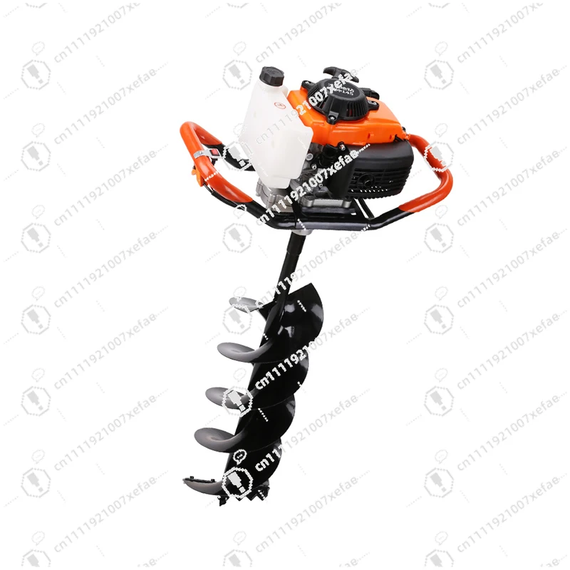 Multi-purpose tree planting machine efficiently drills earth dragon