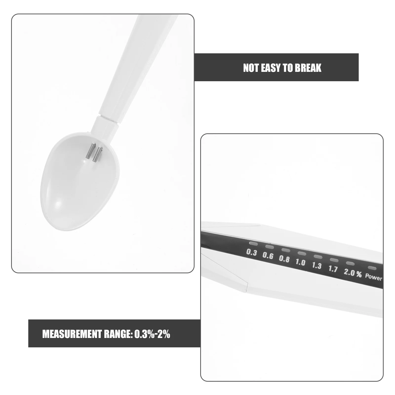 

Portable Salinity Tester Handheld Food Salt Concentration Meter Accurate Measurement Control Intake Healthy Diet Kitchen Home