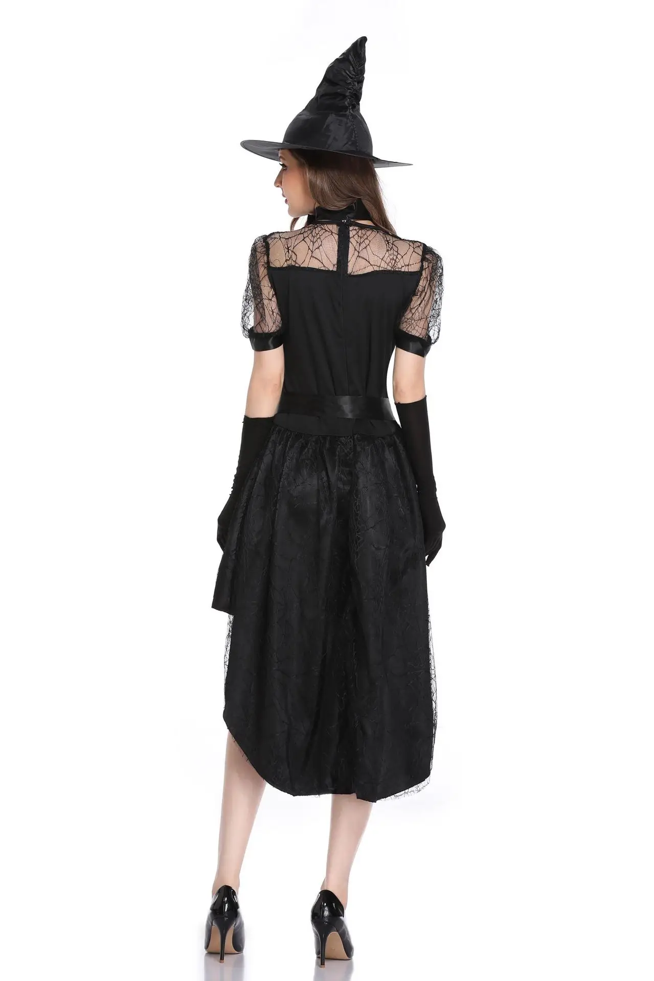 

Сексуальный костюм ведьмы для взрослых на Хэллоуин, сценическое представление, волшебная ведьма, женский костюм для косплея, наряд дьявола, традиционный ханьфу