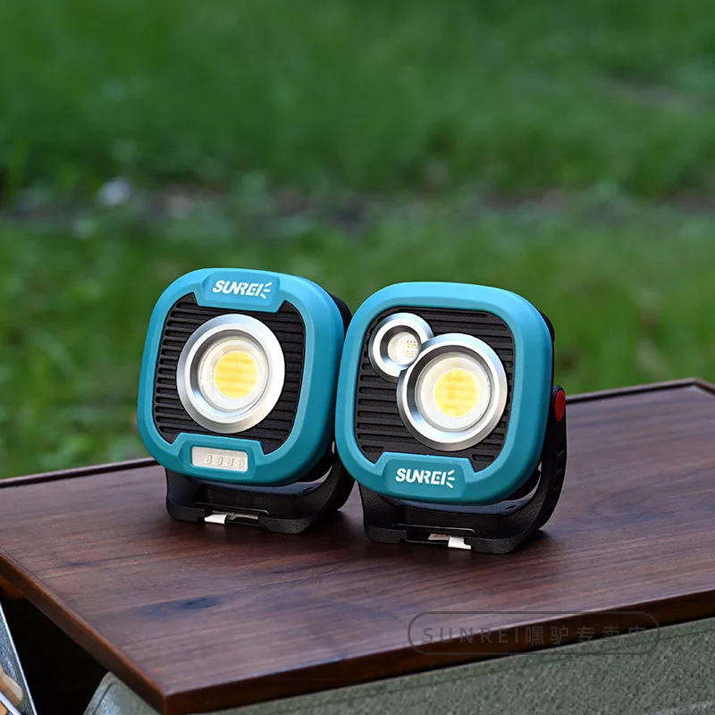High Brightness Camping Light Rechargeable Tent Light LED Multifunctional Portable Outdoor Lamp COB Magnetic Suction Waterproof