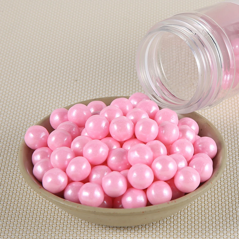 85 g 0,2/0,4/0,6/0,8 cm weiße Farbe, Perlenkugel, Kuchendekoration, DIY, Donut, Dessert, Backen, Streusel, dekorativ, nur zur Dekoration – Detail 31