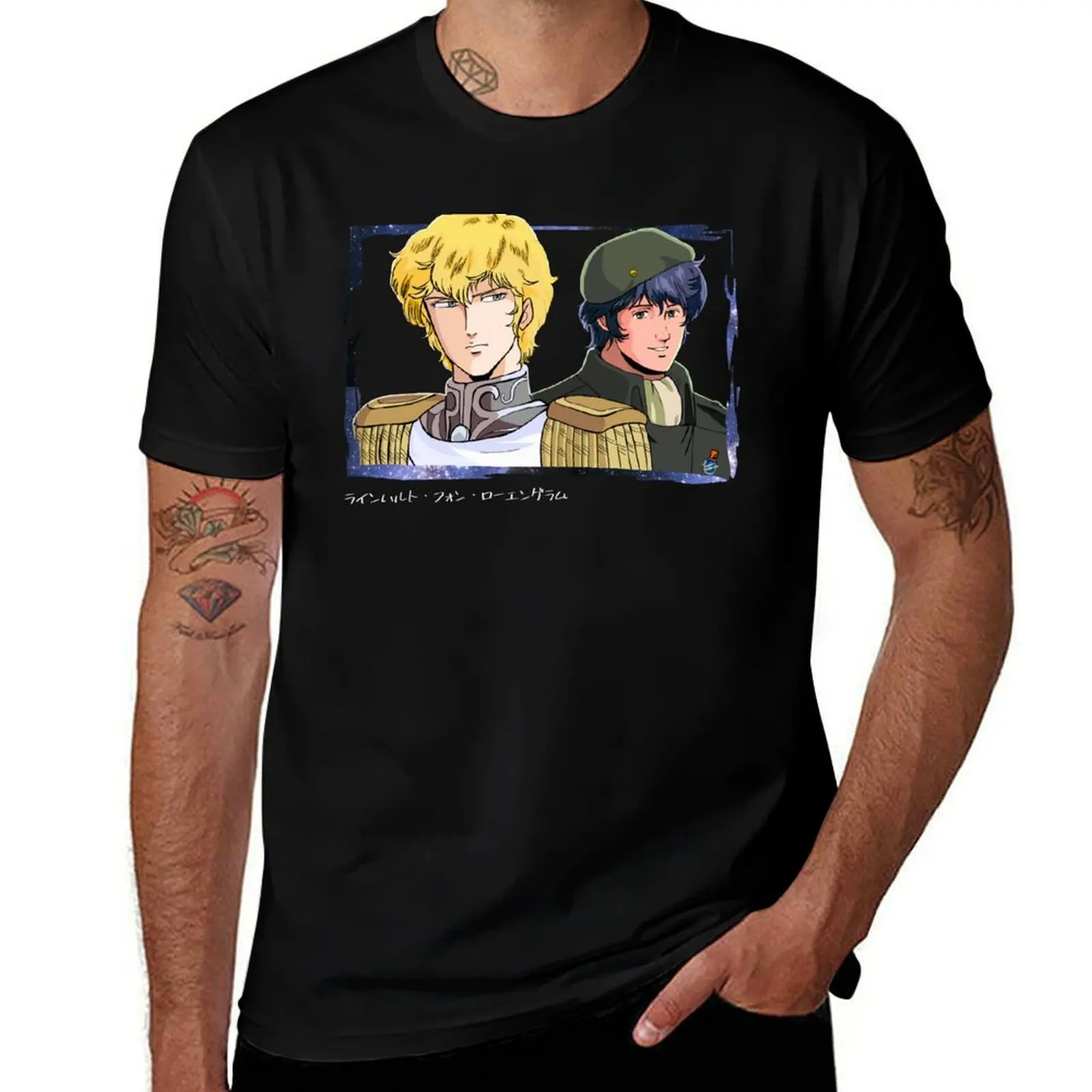 

Legend of the Galactic Heroes T-Shirt t shirt for man printed t shirts for man anime t shirts for man T-shirt