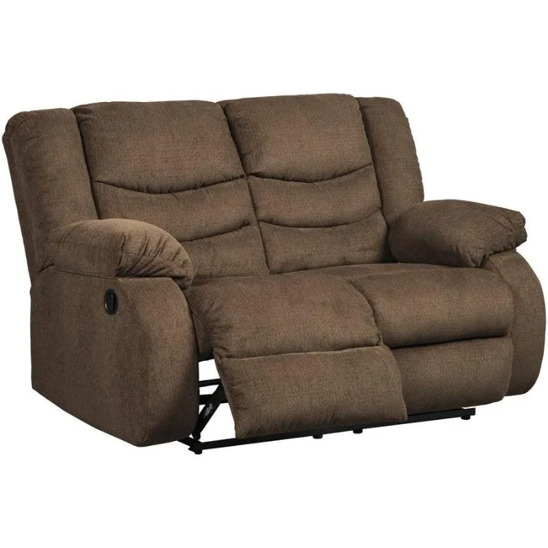 Modern Manual Pull Tab, Loveseat reclinável, Tule