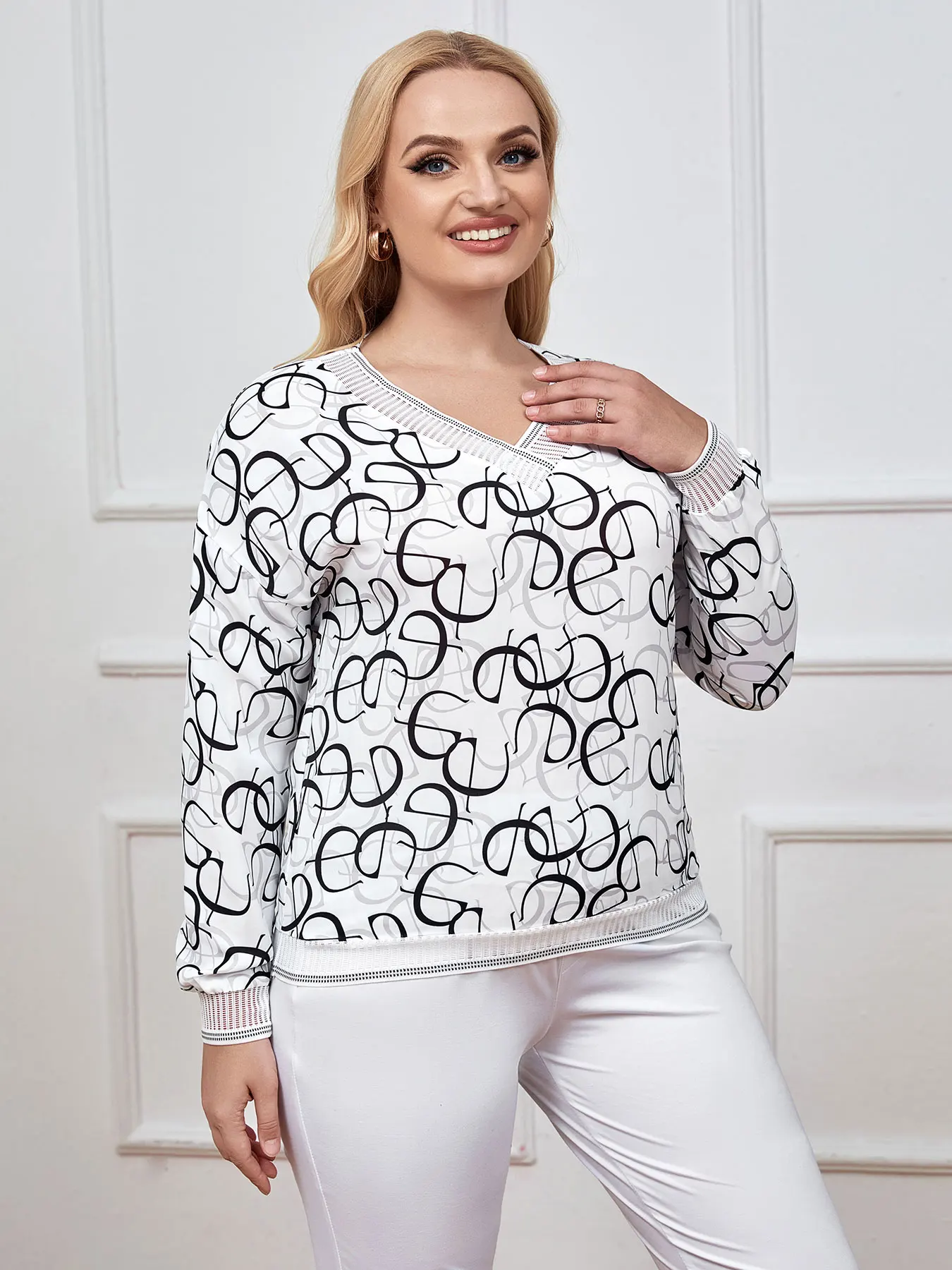 Top letni Top damski Plus Size elegancki, szykowny na pulchne modny Top damskie