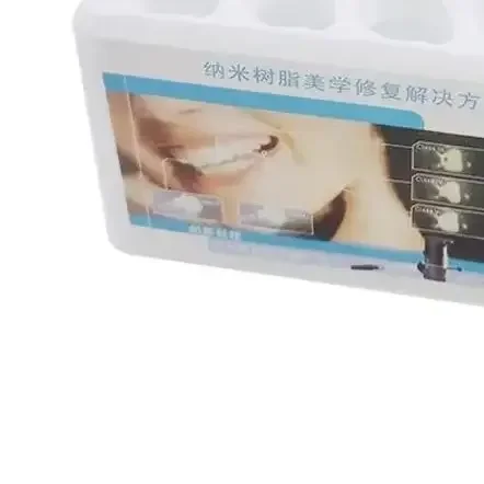 Dental White Adhesive Resin Syringe Organizer Holderbox For Dental item Dentist Lab Storage Hight Quality 1 pcs Collection Box
