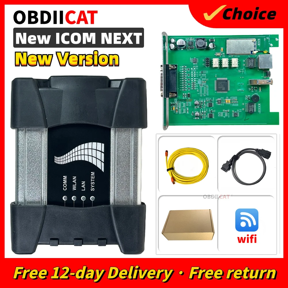 Top ICOM NEXT Professional Tools Auto OBD2 Scanner for BMW ICOM Next Diagnostic Tool & Programming Tool Full Set Icom Next Tool