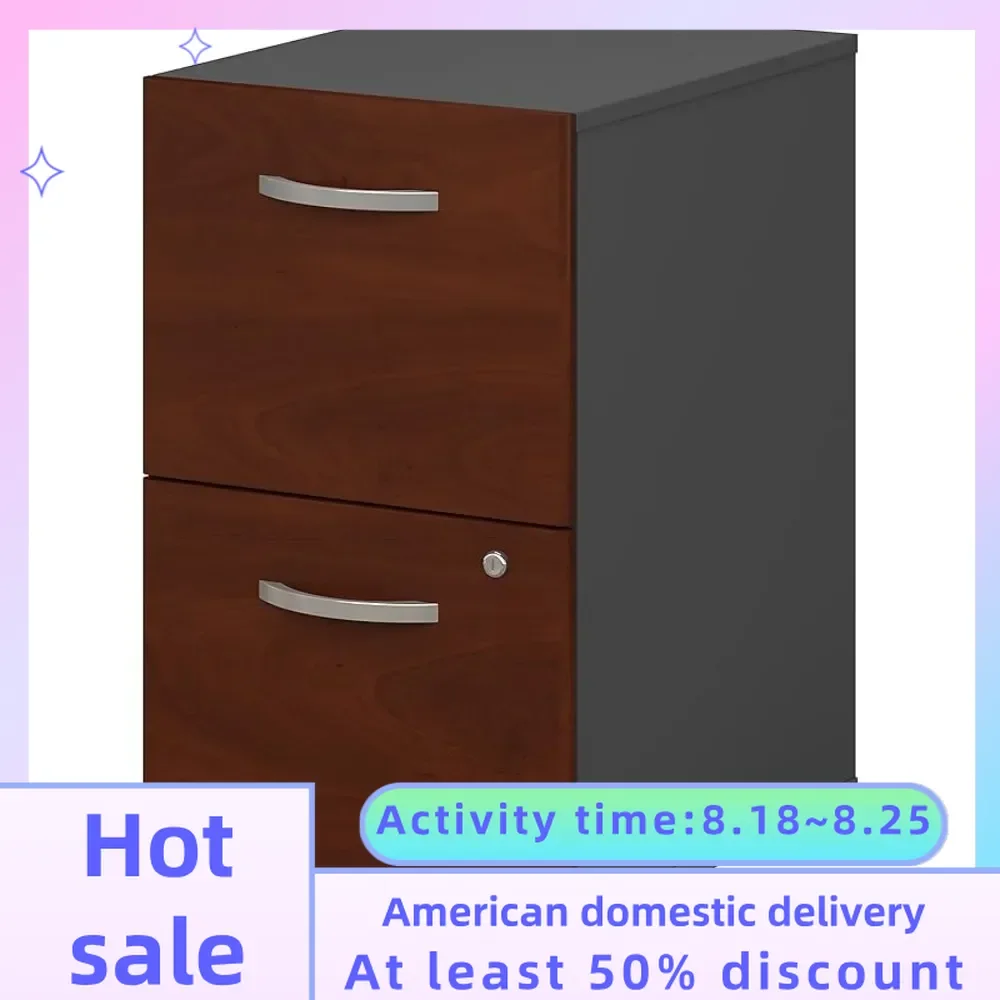 

Шкаф для документов с 2 выдвижными ящиками серии C, вишневые шкафы Hansen для хранения документов